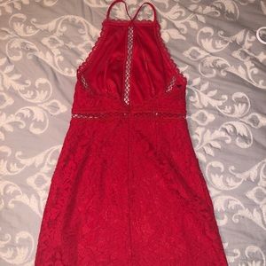 Forever 21 Small red lace dress. Short length